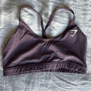 Gymshark Mauve Strappy Sports Bra